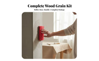 2 Pieces Washable & Reusable Wood Graining Rubber Long-Lasting Faux Wood Grain Tool Easy to Use Rubber Graining Comb Comfortable Grip for Painters, Crafters, Homeowners, Wall Decoration, Furniture Refinishing, Deck & Fence Projects, Cabinet Upcycling