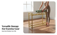 Space-Saving Exercise Mat Storage Rack Easy Retrieval Floor Standing Exercise Mat Holder Stable Design Floor Standing Foam Roller Stand Long-Lasting for Fitness Center