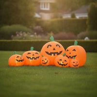 Zucche Gonfiabili con Luci da Esterno Zucca Gonfiabile Impermeabile per Cortile