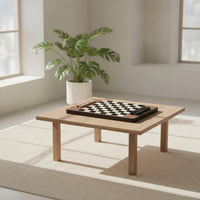 Horsehair Chessboard Checkered Chess Board Ornament Long-Lasting for Office