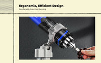 Adjustable speed grinder for woodworking