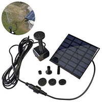 Solar Fountain Pump DC Brushless Water Pump Floating Rockery Solar Water Sprayer