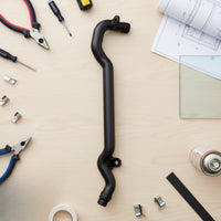 Molded Engine Coolant Hose Pre-Shaped Coolant Line Hose Curved Vehicle Parts Rubber for Mechanics, Car Owners, Cooling System Repair