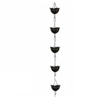 Copper Rain Chain Weather Resistant Rain Chain Rustproof for Courtyard, Temple