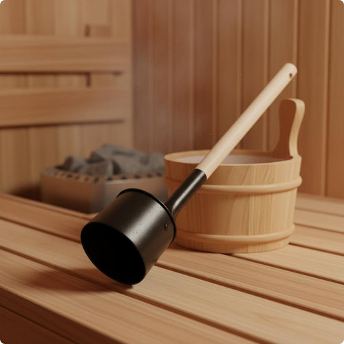 Aluminum Sauna Ladle Lightweight Household Item Easy to Use for Spa