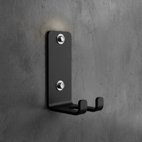 Wall Mounted Barbell Holder Space-Saving Wall Mounted Bar Rack Easy Installation Barbell Hanger for Weightlifters, Basement