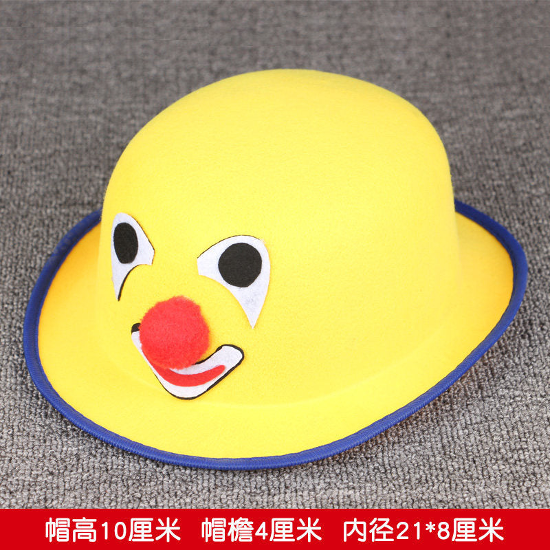 小丑道具表演演出聚会道具海棉塑胶红鼻子小丑油彩面具彩色爆炸发