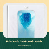 Odor-blocking cistern, easy install