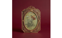 European-Style Tabletop Frame Bow Ornament Home Decor Embossed Design