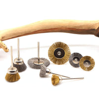 42-Piece T-Type Wire Brush Set for Rust Removal and Cleaning