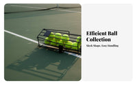 No Bending Required Tennis Ball Picker Press-down Picking Tennis Ball Hopper Large Capacity for Coaches, Athletes, Practice