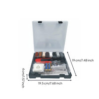 Tile Floor Repair Kit Clear Hinged Lid Tile Repair Kit Portable