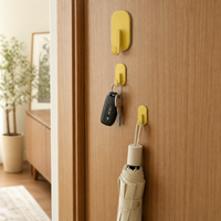 3-Pack Refrigerator Hooks for Hanging Utility Hook for Metal Door, 3 kg Capacity Storage Hook, Kitchen & Office