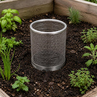 In-Ground Earthworm Composter with Handle Garden Container Odor Control