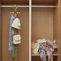 Dopamine Six-Claw Rotating Hanger for Wardrobe Organization