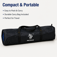 Blue Triangle Tarpaulin 480x480x200cm, Polyester Tarpaulin 2000mm Waterproof, Camping Tarp for Bushcraft & Outdoor Shelter