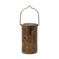 Solar Hanging Lantern Easy to Install Metal Hanging Light for Garden