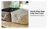 Foldable cloth container foldable Organizer Box Easy to clean for On Shelves, Families