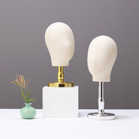 Clothing Store Hat Display Rack Hat Stand Hat Holder with Wig Head Model