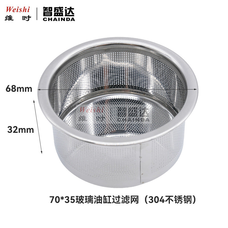 Watch Repair Tool Stainless Steel Mesh Strainer for Cleaning Movement Parts