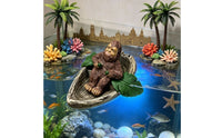 Monkey Figurine Resin Pond Ornament Decorative Aquarium Decoration for Gardeners