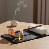 2 Pieces Long Handle Guasha Board Sleek Edges Copper Scraping Plate for Home