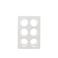Tabletop Wine Rack unobstructedFrame Metal Wine Rack Circular Openings