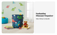 3 Pieces Dinosaur Print container Set long-lasting Toy container Lightweight for children, Parents
