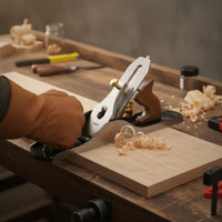 Manual Bench Plane Heavy-Duty Smoothing Plane Sharp Tool Precision for Woodworkers, Carpenters, Hobbyists, Woodworking, Furniture Making, Workshop