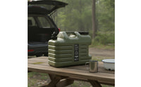 Outdoor Water Carrier with Extension Tube Food-Grade Bucket with Faucet Water Jug for Survivalists, Camping