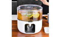 Large Capacity Spigot Drink Dispenser Easy Pour Plastic Beverage Jug Wide Opening for Buffet, Picnic