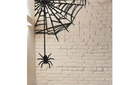 Garden Stake with Hanging Arachnid Halloween Arachnid Web Stake Easy to Use