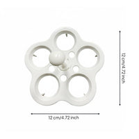 Egg Tray Egg Steamer Rack High Temperature Resistant Multi-Hole Steaming Tray