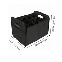 Twelve Bottle Grape Beverage Carrier Open Top 12 Compartment Bottle Box Cutout Handles
