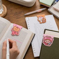 Magnetic Foldable Silicone Bookmark Ruler Set