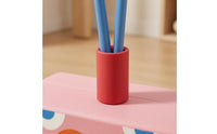 Weighted Base Frog Jump Coach Foam Grip Jump Balance Coach T-Handle Frog Balance Toy Coordination Practice for Preschoolers, Indoor Play