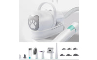 Messclean Pet Grooming Kit with Vacuum Allall-in-One Dog Grooming Vacuum with Clippers Low Noise Multifunctional