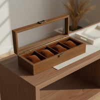 Wooden Watch Box Gift-Ready Packaging Wood Watch Display Box Easy to Clean