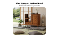 Integrated Brewing Console Chinese Design Aesthetic Tea Cabinet for Study