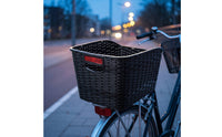 Rear Bike Basket Thickened Rear Bike Basket Rigid for Students, Daily Commute