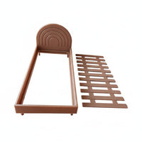 Dollhouse Bed High Simulation Model Miniature Bed Frame DIY Assembly for Collectors, Hobbyists