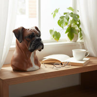 Canine Pot Decorative French Canine Planter Easy to Clean Home Decor for Living Room, Garden