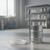 Stainless Steel Oil Extractor Pump Anti-Backflow Manual Oil Extractor Hand-Operated Heavy Duty for Mechanics, DIYers, Garage, Workshop