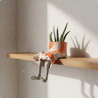 Lower Body Planter Creative Design Legs Planter Unique Gift Female Body Pot for Desk