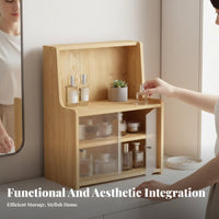 Desktop cosmetic Case with Drawers Transparent Design Cosmetic Organizer for Women