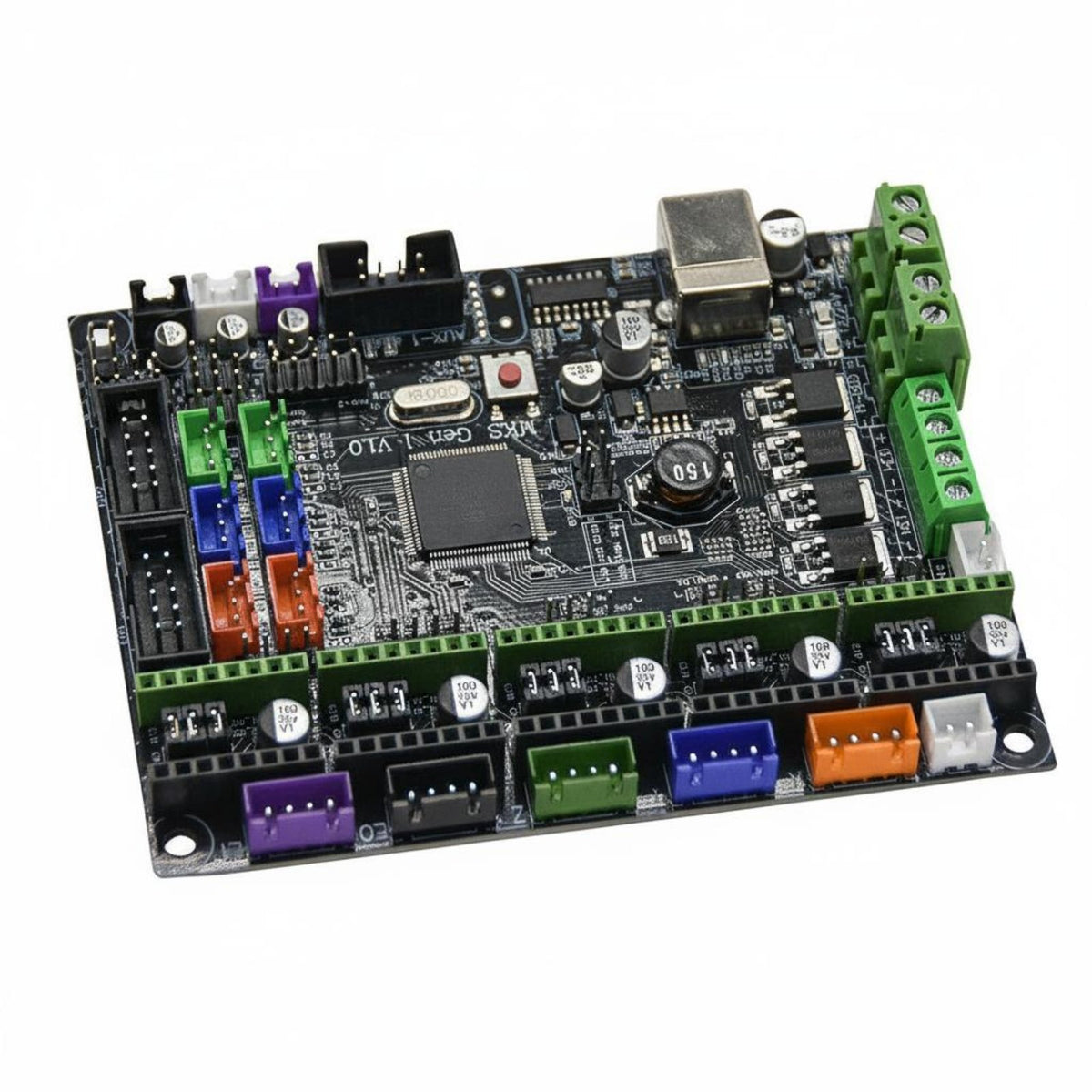 Printer Control Boards L V1.0 Mainboard Good Heat Dissipation Winding Pathway   Motherboard Color-Coded Terminals Innovative Printer Motherboard