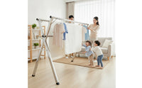 Foldable Clothes Drying Rack Expandable Laundry Drying Rack Rust-Resistant Sturdy for Bedroom