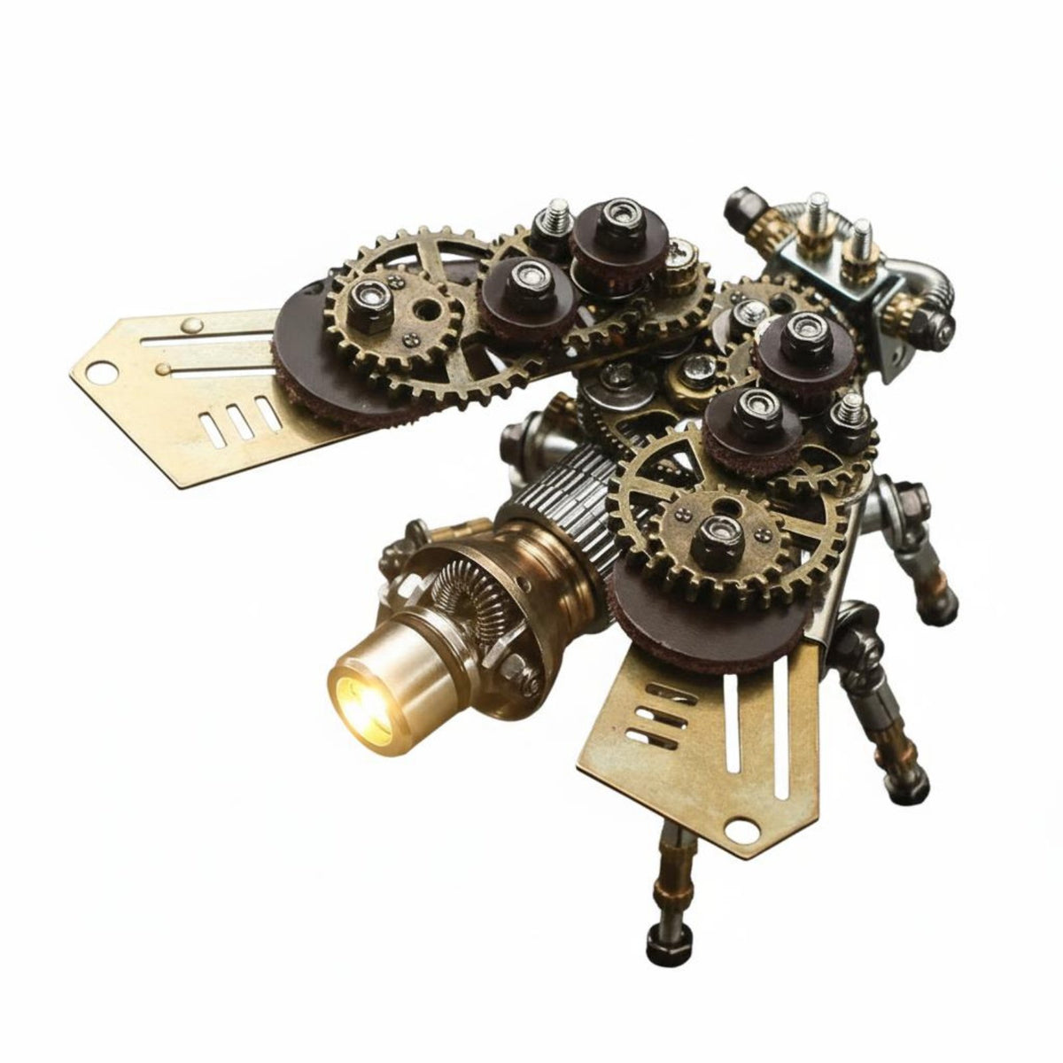 DIY Flying Assembly Kit Cut Parts Mechanical Glowbug Ornament