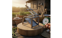 Double Blade Garlic Cutter Multi-Function Garlic Base Cutter Easy to Use Crop Cutting Tool for Farmers, Gardeners, Harvest Time, Farmland