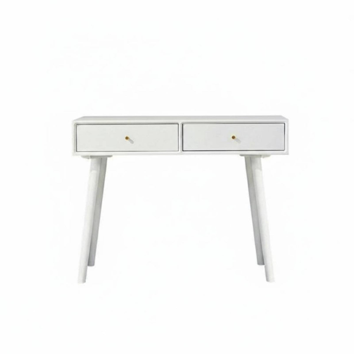 Dressing Table Large Capacity Drawers Solid Wood Makeup Vanity Set Spacious Tabletop Small Apartment Makeup Table for Women
